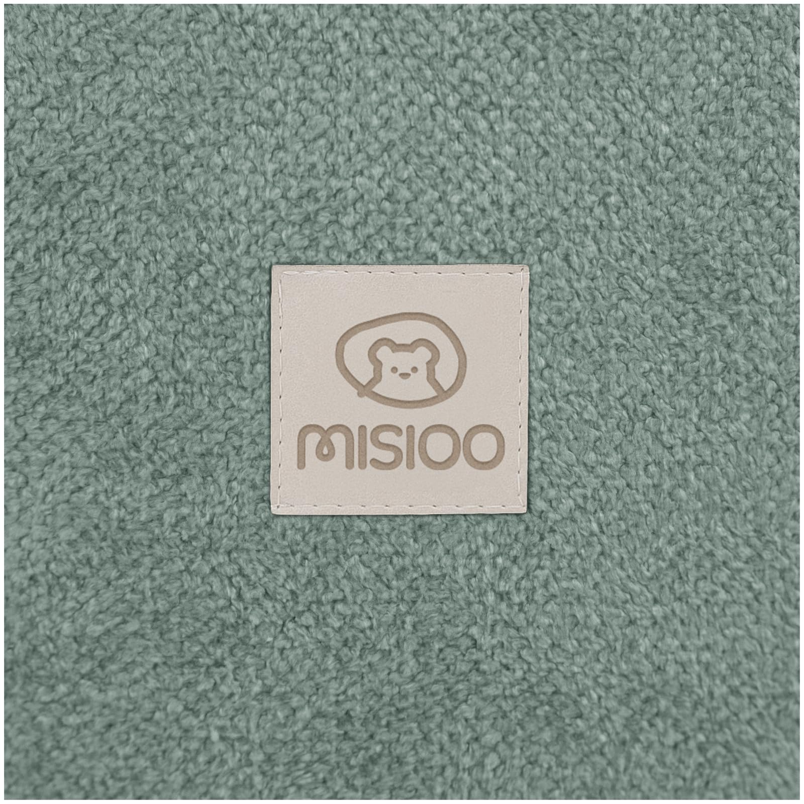 MISIOO Basen z piłkami dla niemowląt, okrągły, 90 x 30 cm, z 200 piłeczkami Ø 6 cm – miękka pianka, pokrowiec zdejmowany nadający się do prania, kryty basen do zabawy dla małych dzieci