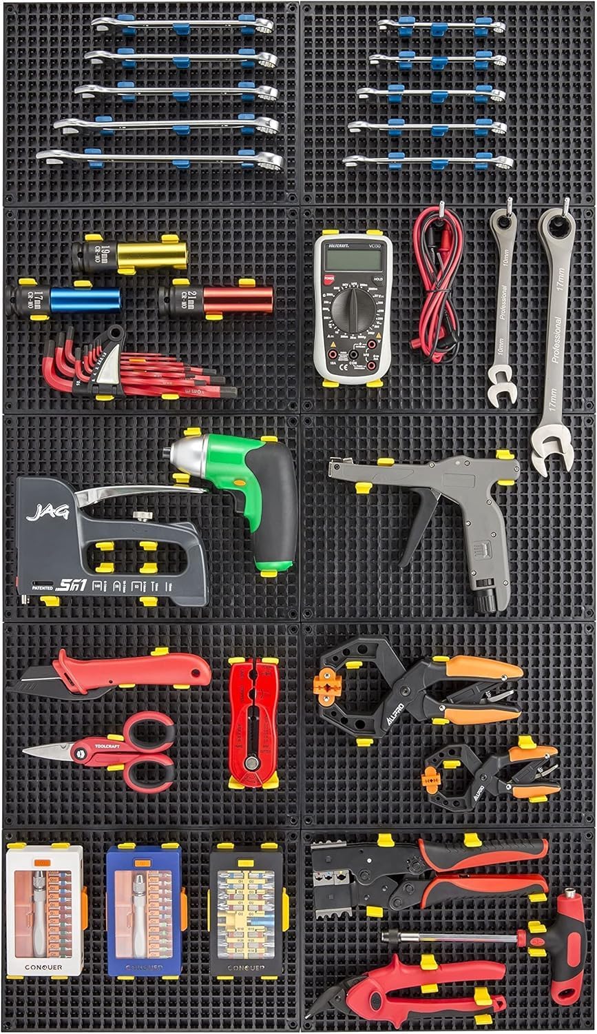 Free Zone 4-Piece Large Pegboard Set image 5