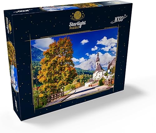Miniatura 2 de MyPuzzle Ramsau Near Berchtesgaden Alemania - Rompecabezas prémium de 1000 piezas para adultos