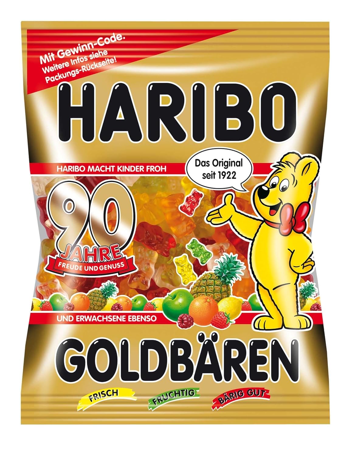Haribo Goldbaren ( Gold Bears ) - Pack of 6 X 200 G
