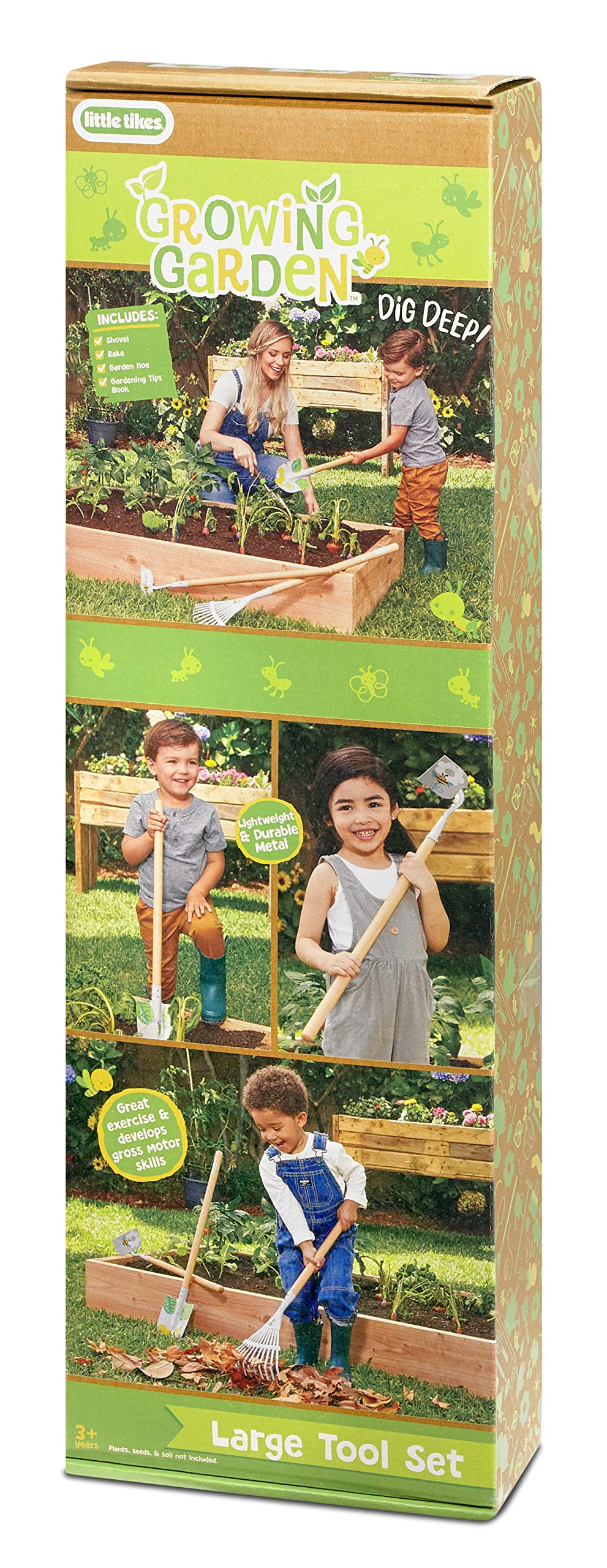 little tikes- Growing Garden Large Tool Set, Color (656446Euc)