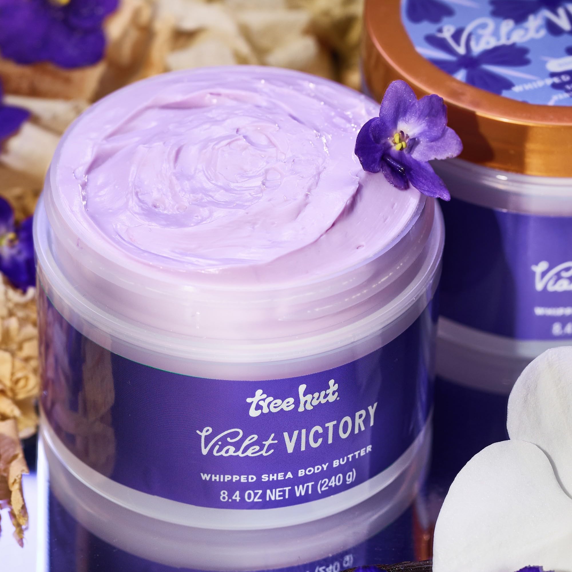 Amazon.com : Tree Hut Violet Victory Whipped Shea Body Butter, Hydrating &  Nourishing Body Lotion with Natural Oils, Moisturizer for Soft & Smooth  Skin, 8.4 Oz : Beauty & Personal Care
