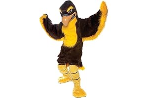 Brown & Gold Falcon Mascot Costume | Swoop & Score!