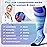 LEVSOX Wide Calf Compression Socks for Women Men Plus Size 15-20 mmHg Extra Large Knee High Support Sock for Nurses Pregnant Travel