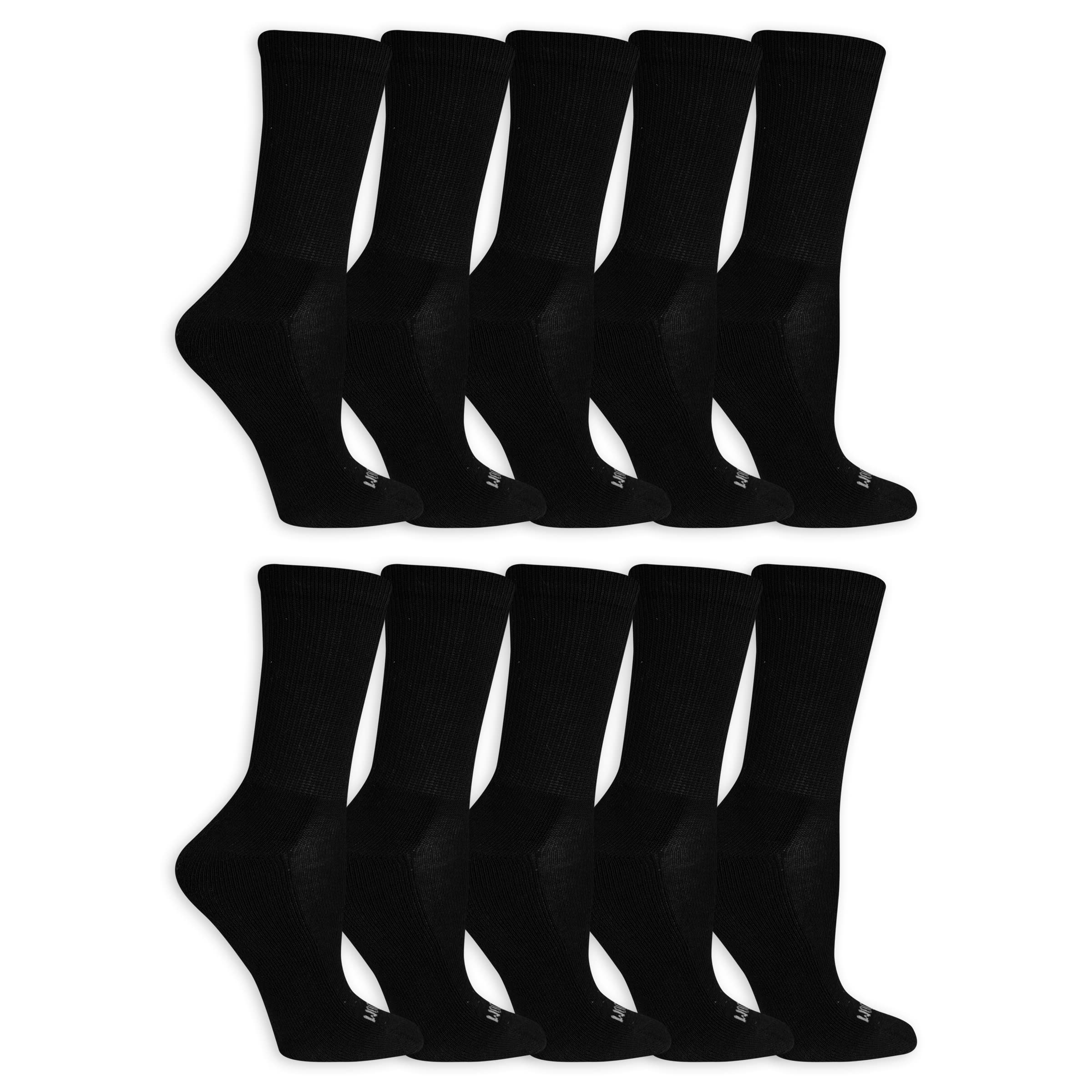 Women's Everyday Active Sport Crew Socks (Multi Pack)