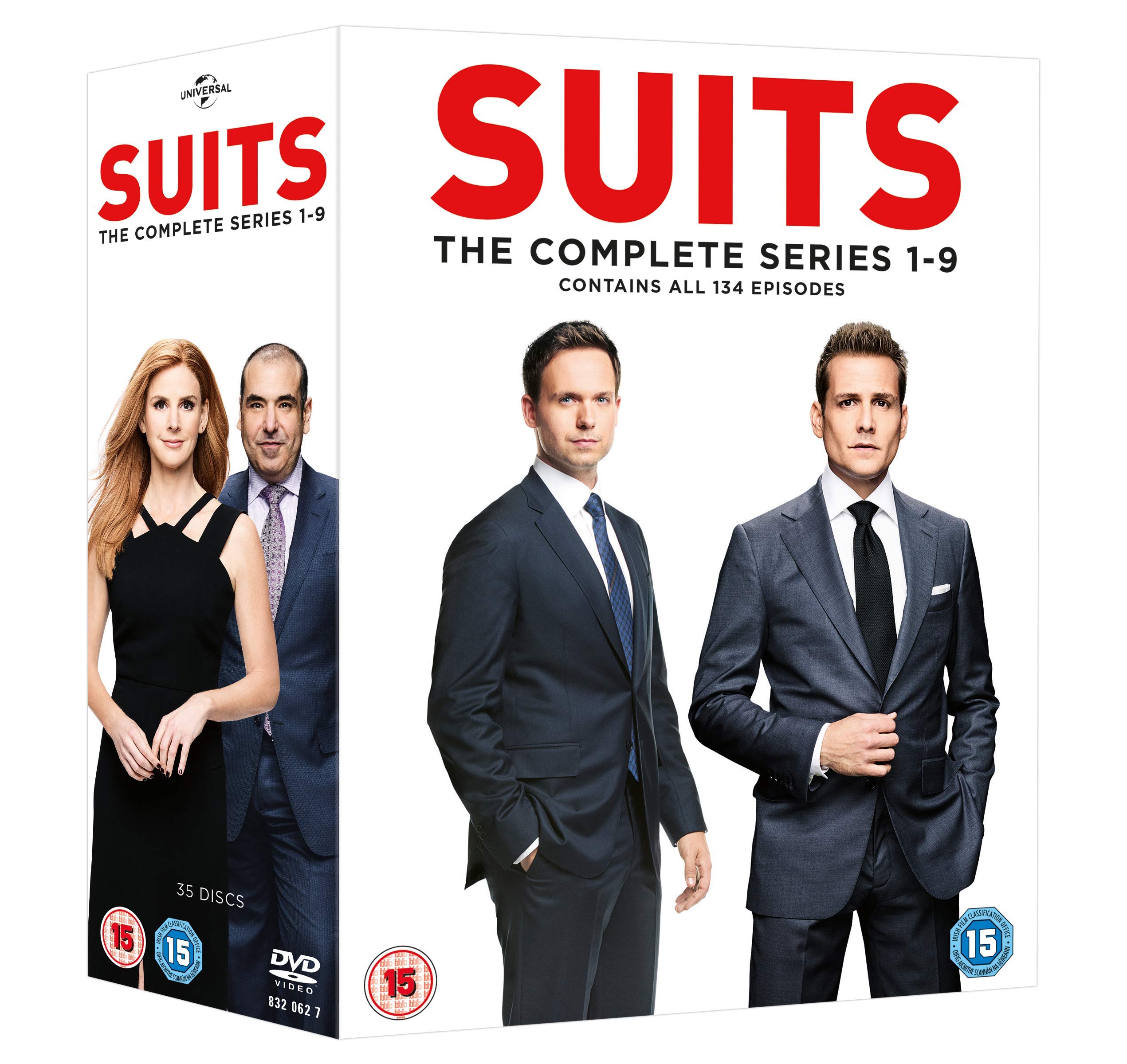 Suits Season 1-9 [DVD] [2019]