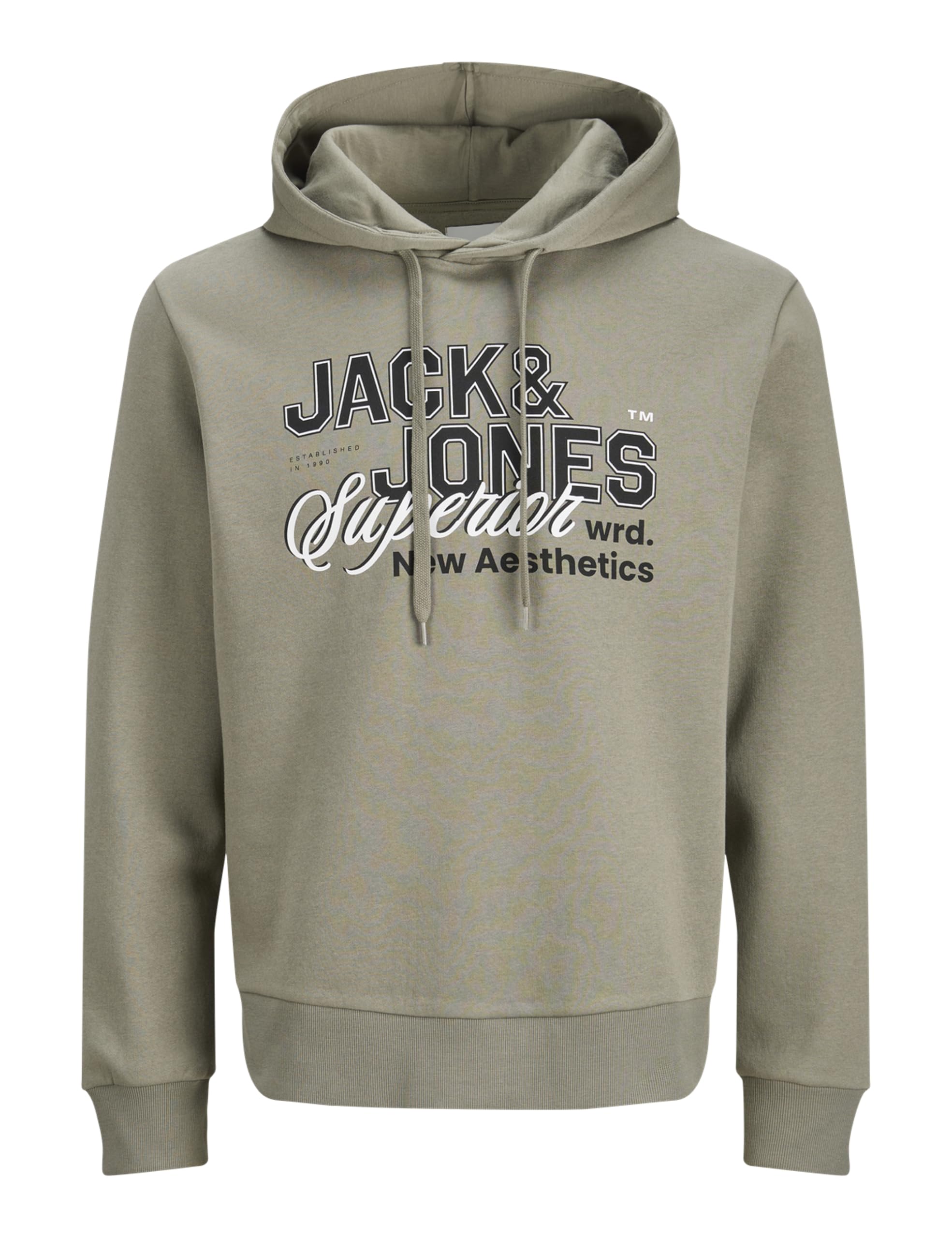 JACK & JONES Jjelogo Sweat Hood 2 Col 25/26 2pk MP Jjelogo Lot de 2 Sweats à Capuche 2 Cols, 25/26 Homme (Lot de 2)
