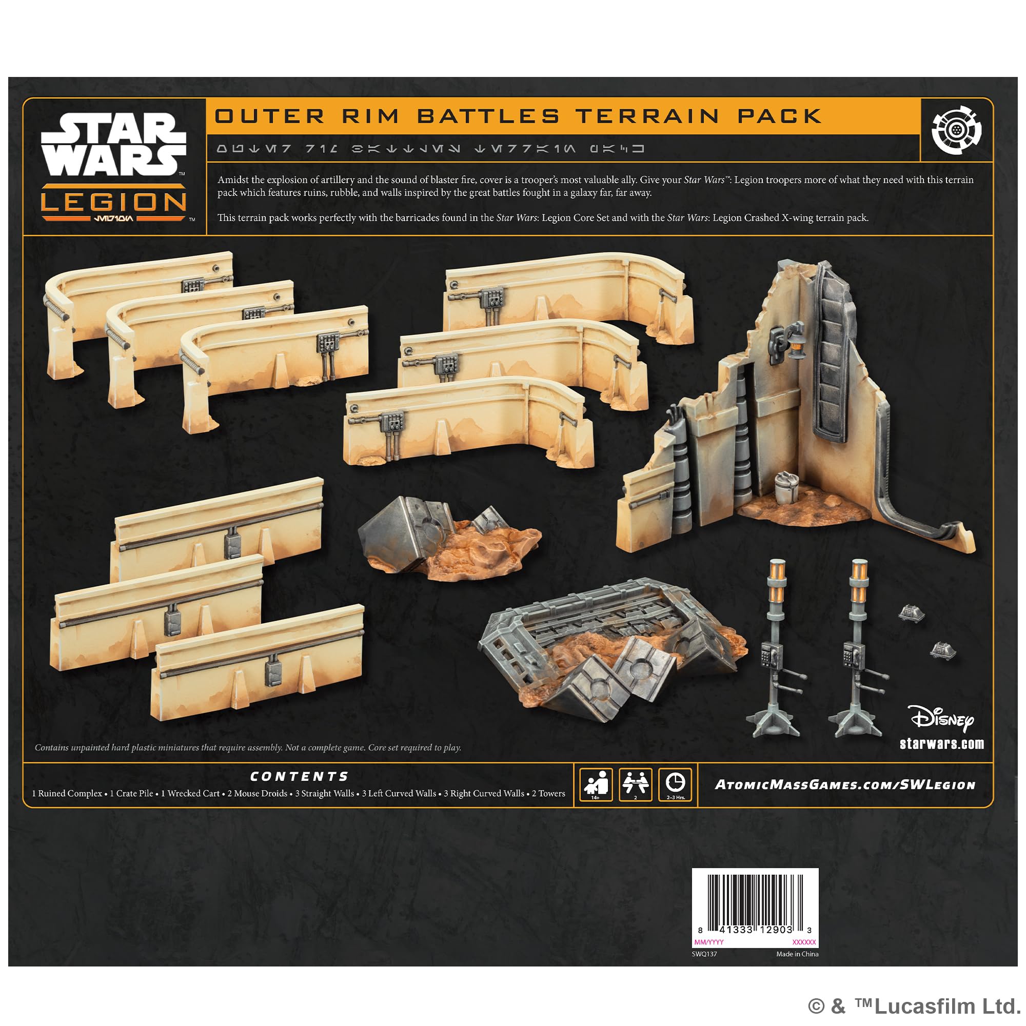 Asmodee, Star Wars: Legion – Outer Rim Battles, Tabletop-Erweiterung