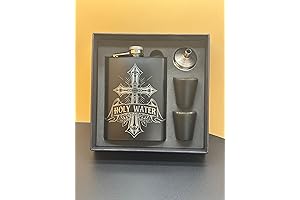 Holy Water Gospel Bottle Glass Flask Essential Oil Perfume Container