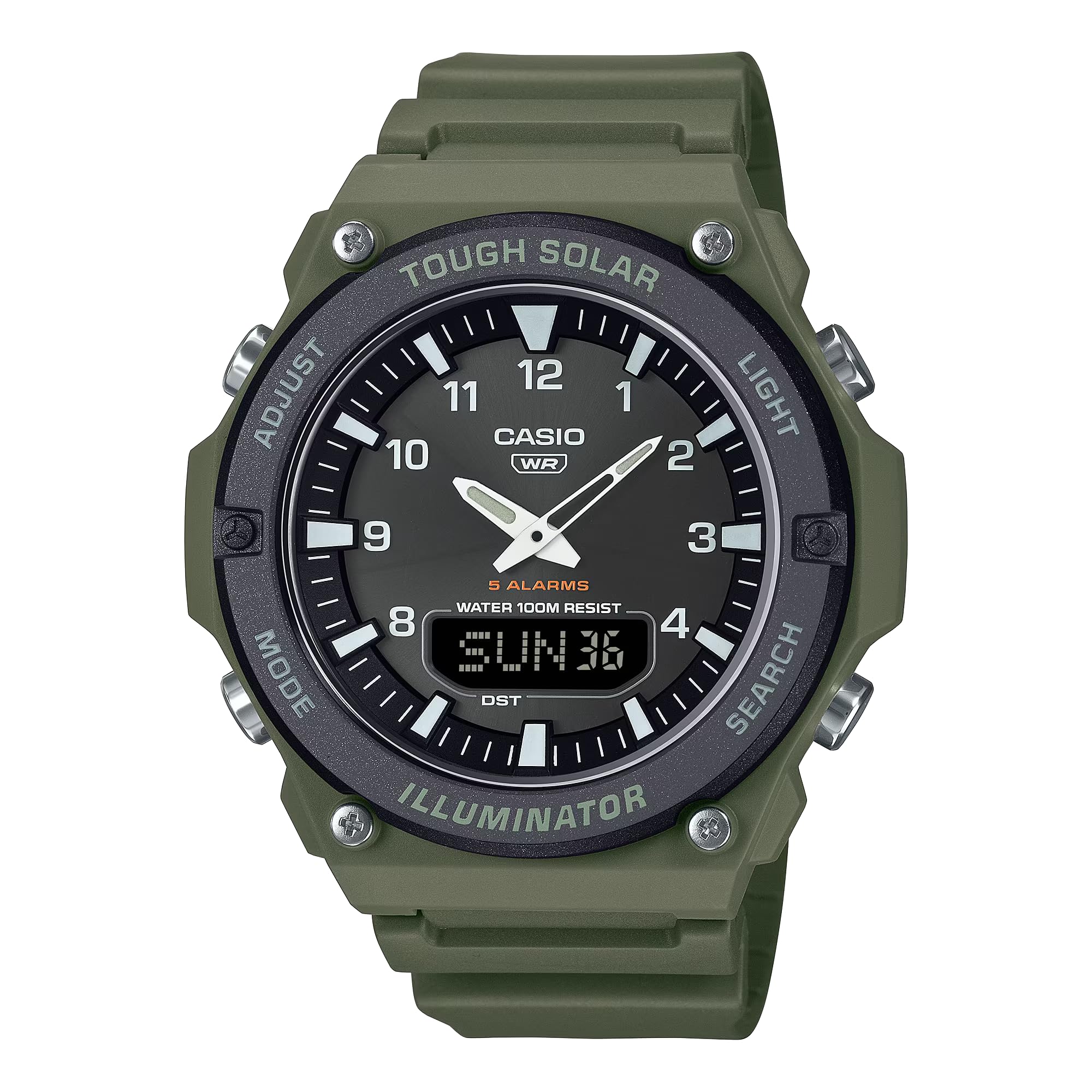Amazon | CASIO カシオ ソーラー メンズ スポーツウォッチ アナログ 