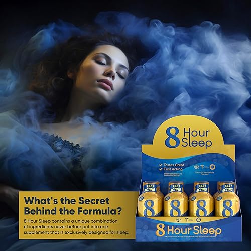 Miniatura 4 de Vitamin Energy Bebidas para dormir de 8 horas, sabor a bayas naturales, 1.93 onzas líquidas, 48 unidades