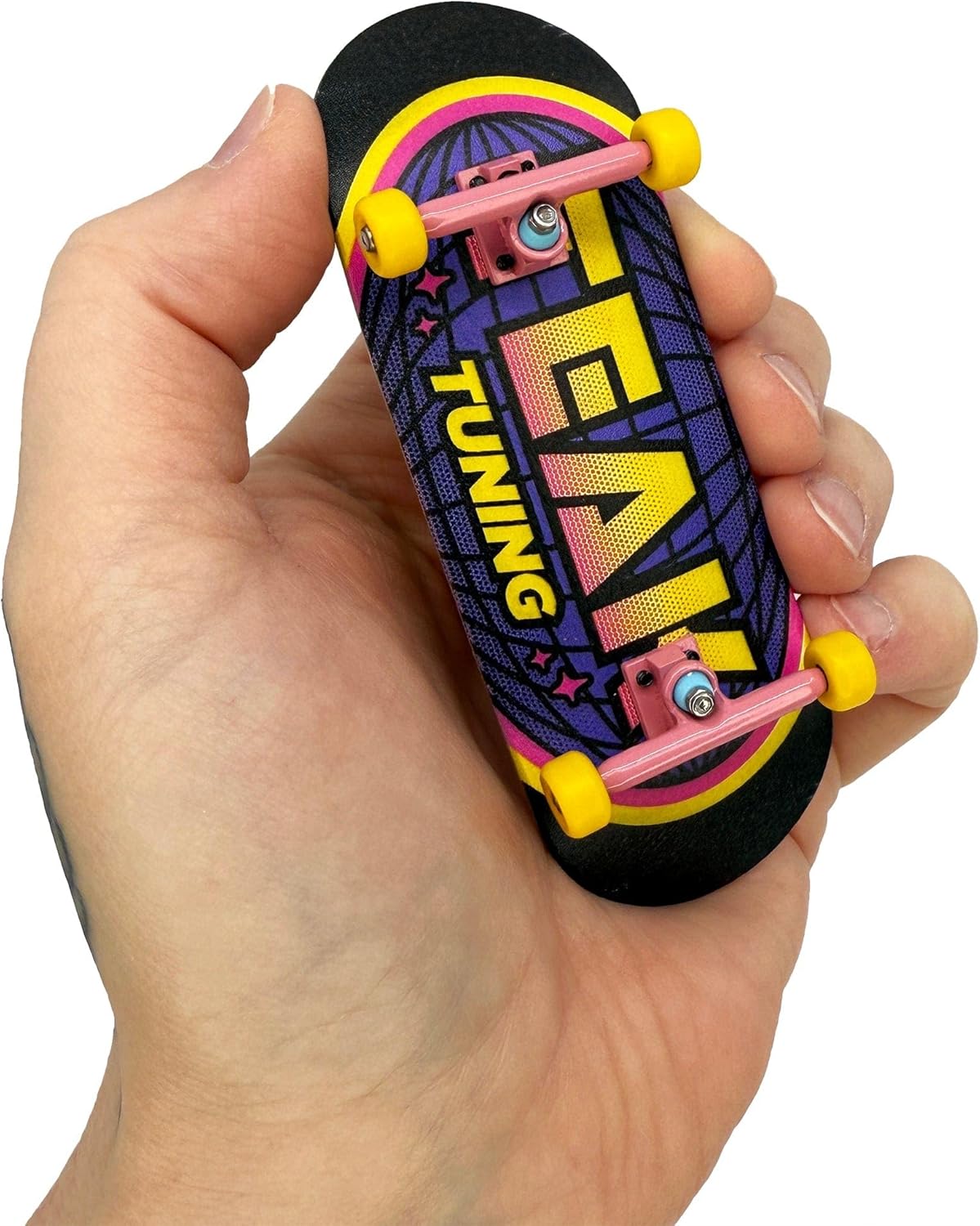 Teak Tuning Heat Transfer Graphic 34mm Fingerboard Complete - Lukecline Edition