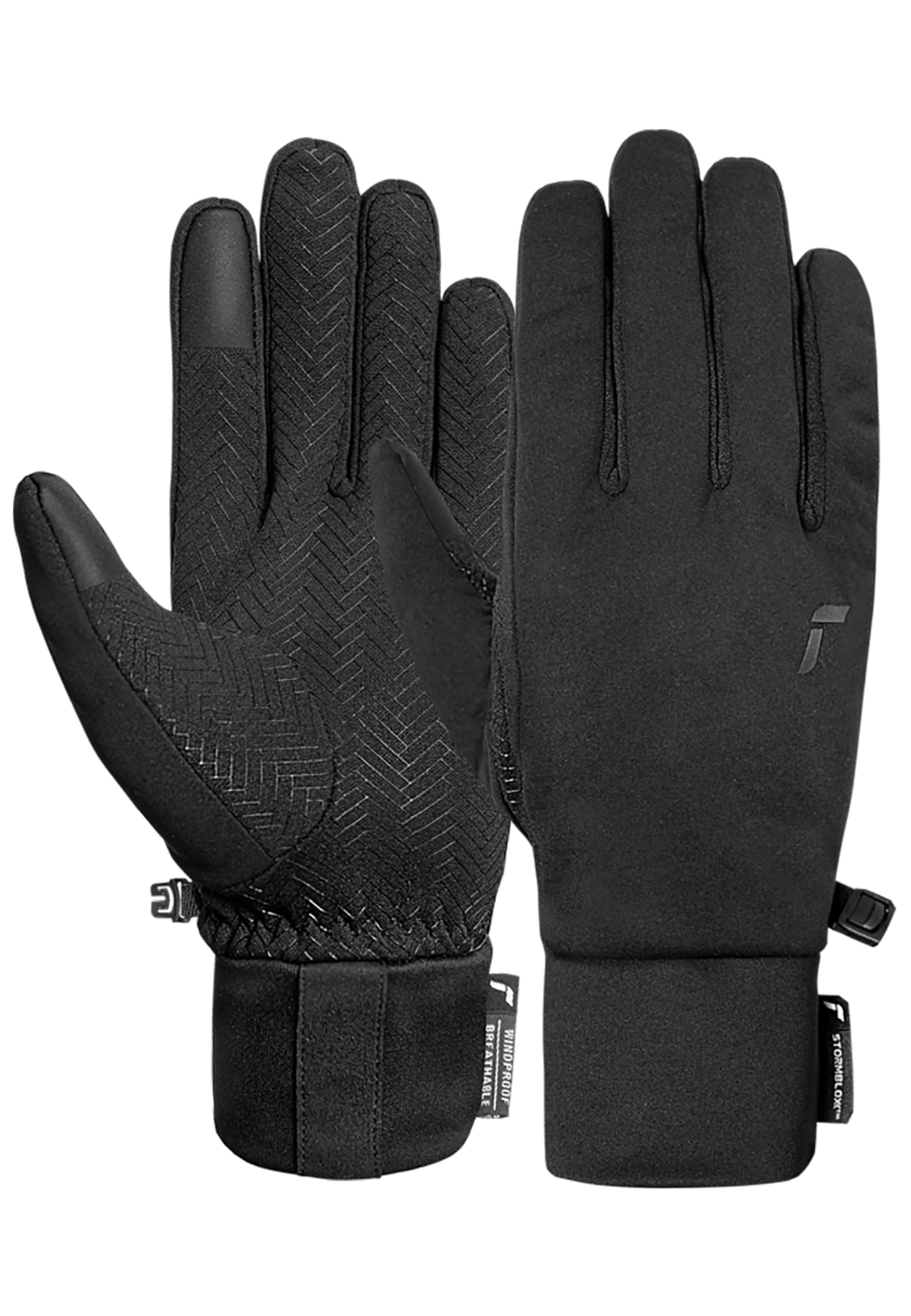Reusch Noorvik STORMBLOXX Unisex – Touchscreen Outdoorhandschuhe für Damen & Herren – Warm, Winddicht, Wasserabweisend, Atmungsaktiv & rutschfest mit Silikon-Grip