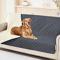 Vista 104 de Smiry Funda Impermeable para Cama de Perro Manta para Mascotas, Manta Suave y Lavable para Perros para Muebles Cama Sofá Sillón Reversible, a