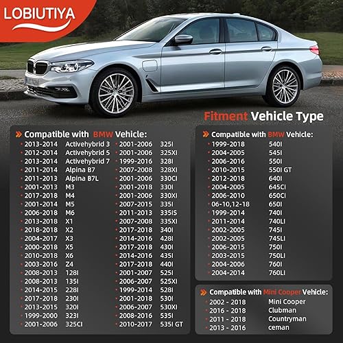 Miniatura 2 de Tapa de combustible de repuesto para Mini Cooper y BMW 128i 320i 325i 328i 328xi 330i 330xi 335i 525i 528i 530i 535i E39 E46 E60 E90 E92 X1 X2 X3 X5