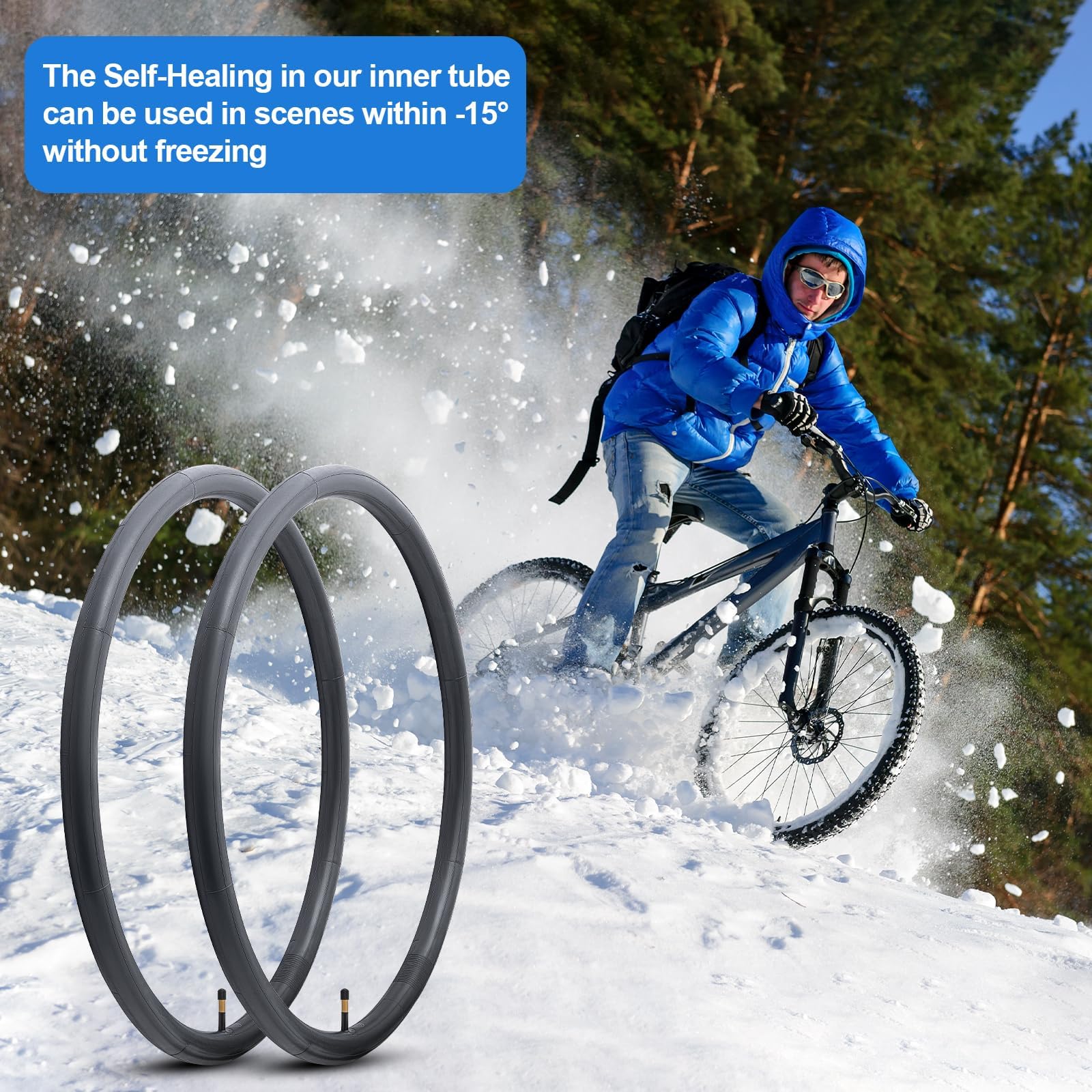 Ensemble De Pneus Et Chambres à Air De Vélo 700 X 35/700 X 38/700 X 42/700 X 45/700 X 50C Avec Paire De Leviers | Protection Anti-crevaison En Nylon Supplémentaire Pour Banlieue