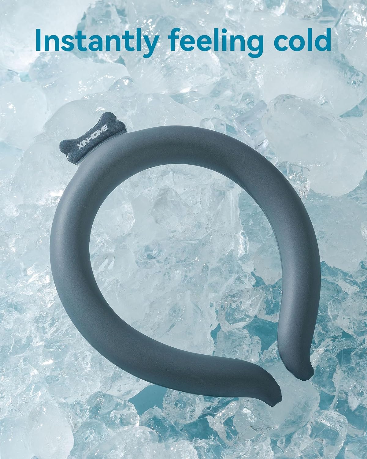 2 Pack Neck Cooling Tubes (Gradient Blue+ Gray) image 4