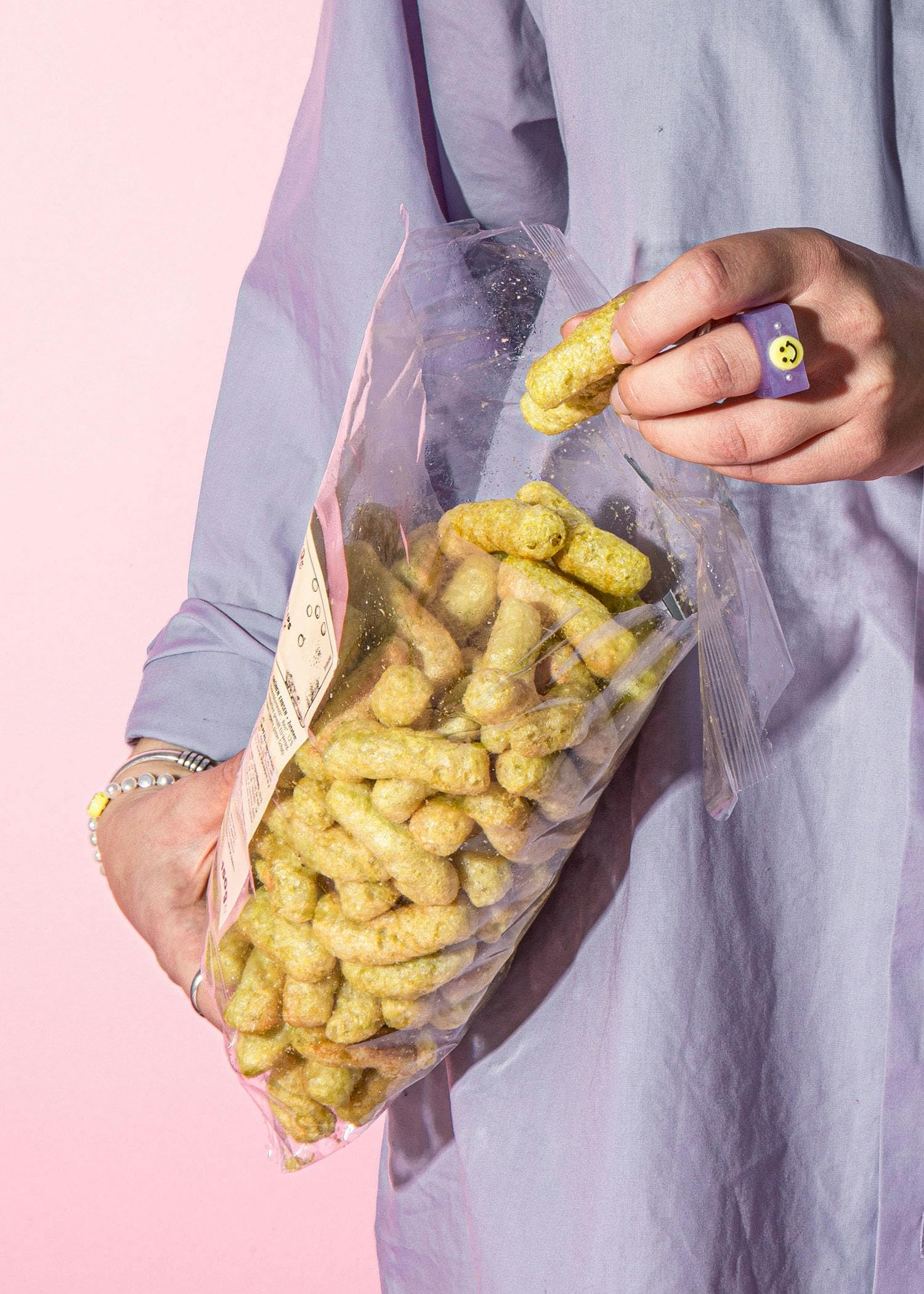 KoRo - Cornetti di piselli bio con sale marino 5 x 150 g - Senza glutine - Ad alto contenuto proteico - A basso contenuto di zuccheri
