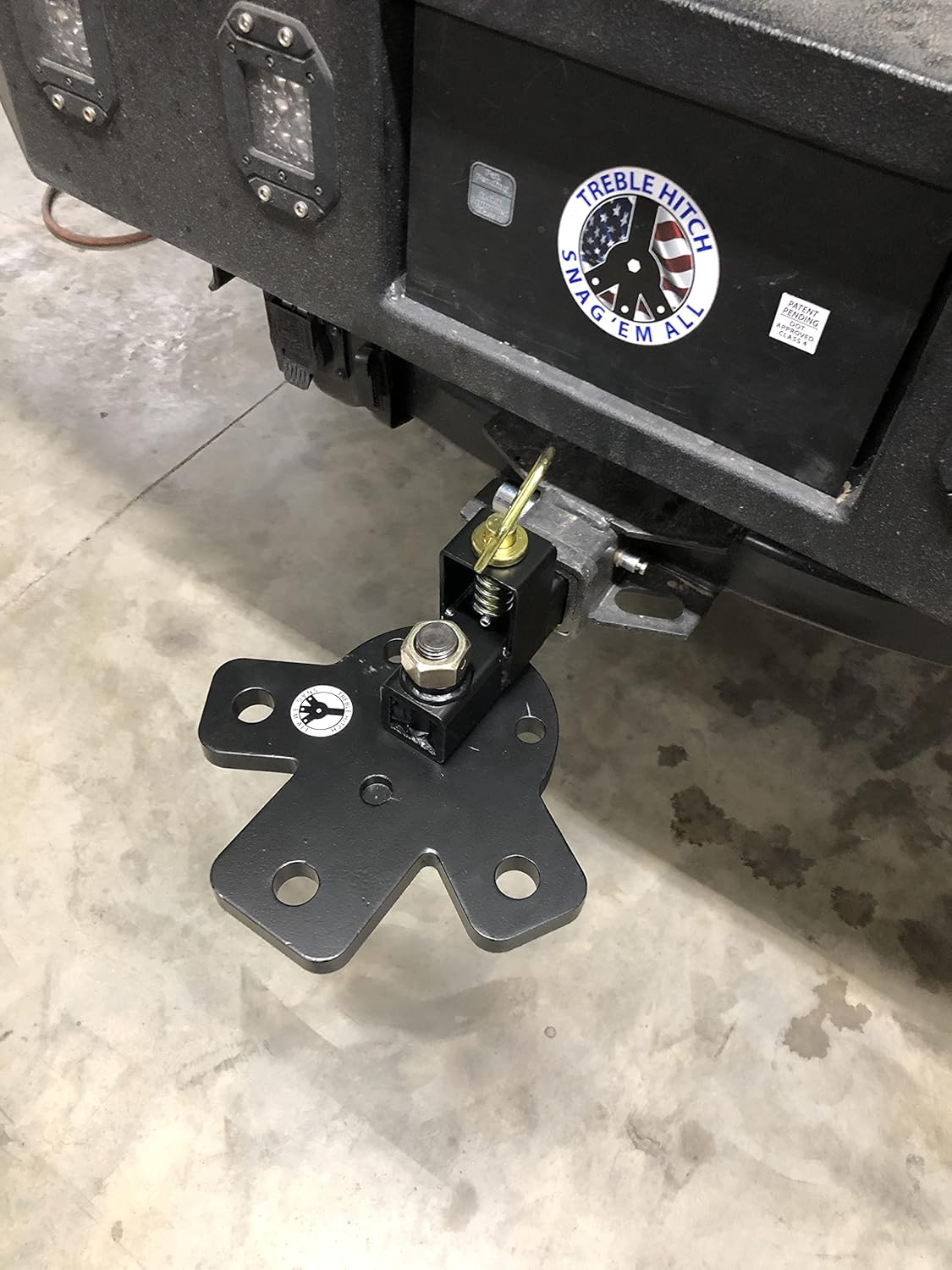 Multi-Use Revolving Receiver Hitch - Class 4 Receiver DOT Approved Hitch