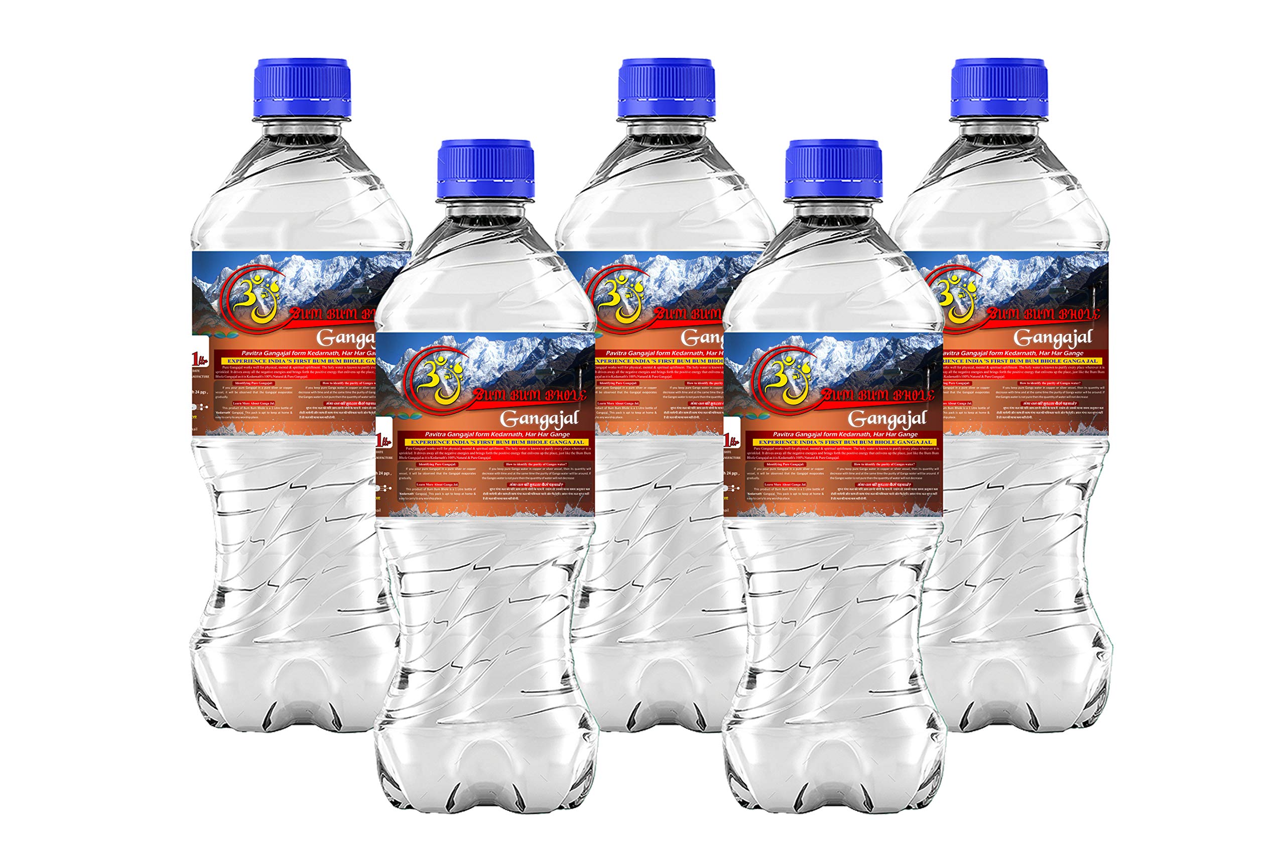 Bum Bum Bhole Ganga Jal for Pooja - Kedarnath Ganga Water - 5 LTR (B08YRX8LPQ) Amazon Price History, Amazon Price Tracker