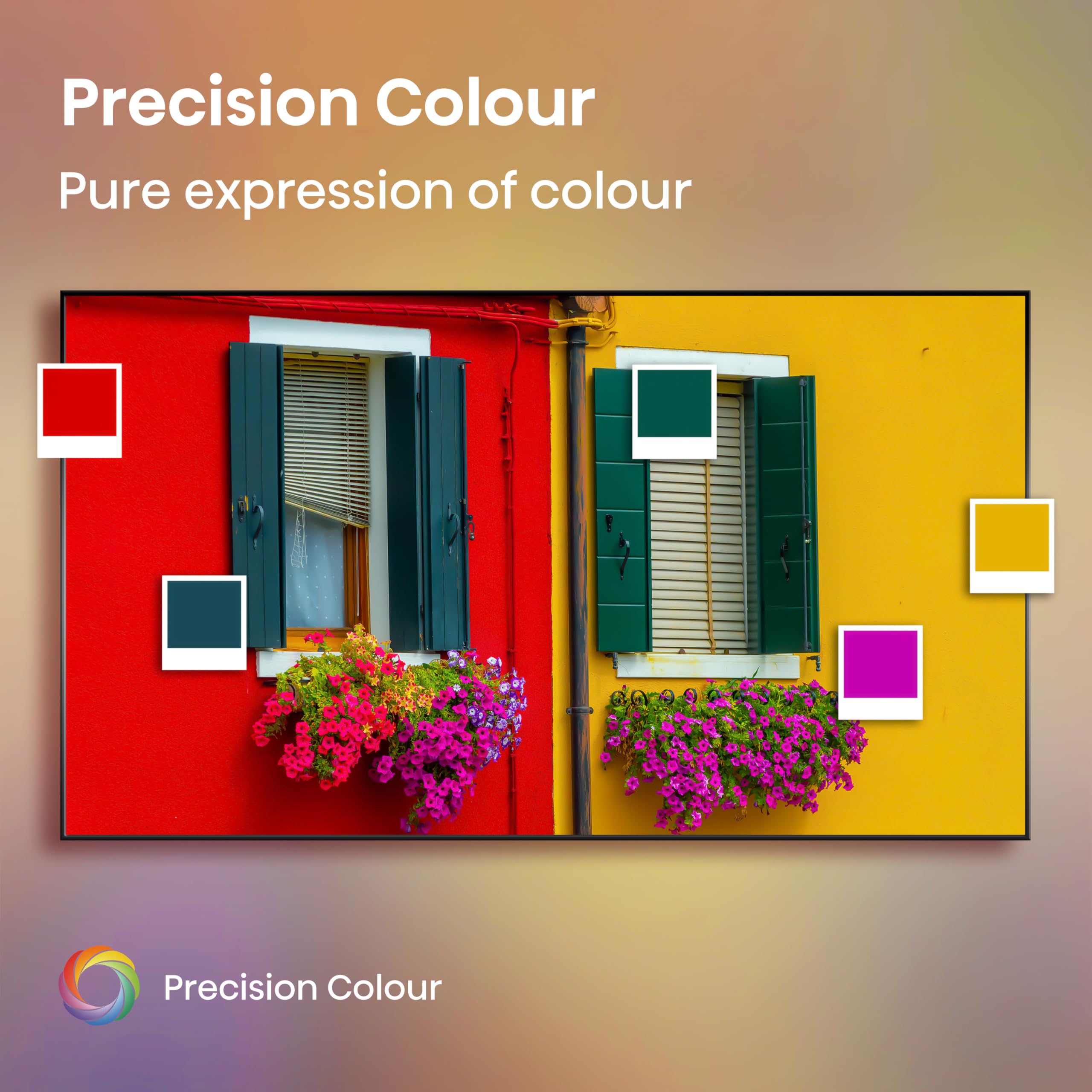 Hisense 43" 43A6QTUK 4K Ultra HD Smart TV AI TV - 4K UHD, Hi-View AI Engine, Precision Colour, AI Smooth Motion, Sports Mode with Freely, Disney +, YouTube, Netflix — view 9