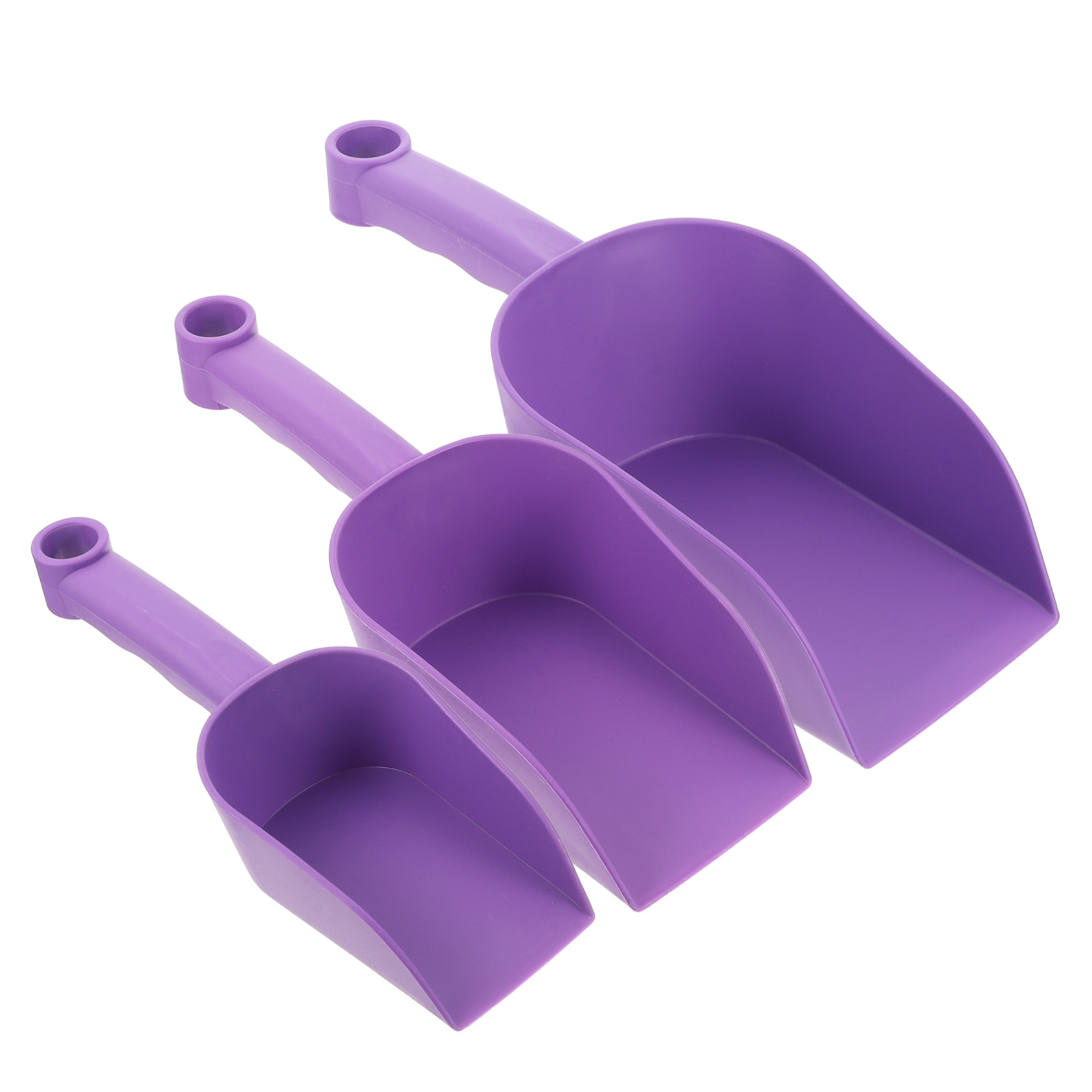 Juego 3 Piezas Mini Palas de Jardín Plástico Morado miniatura 7