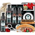 XIKEZAN Husband Dad Gifts, Coffee Beard Kit for Men Care,Cool Stuff Unique Birthday Valentines Fathers Thanksgiving Anniversary Christmas Secret Santa Basket Gift Idea for Men Him Boyfriend Grandpa