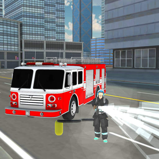 Feuerwehr-Stadt-Rennwagenfahrer - Rettungswagen-Fahrsimulator