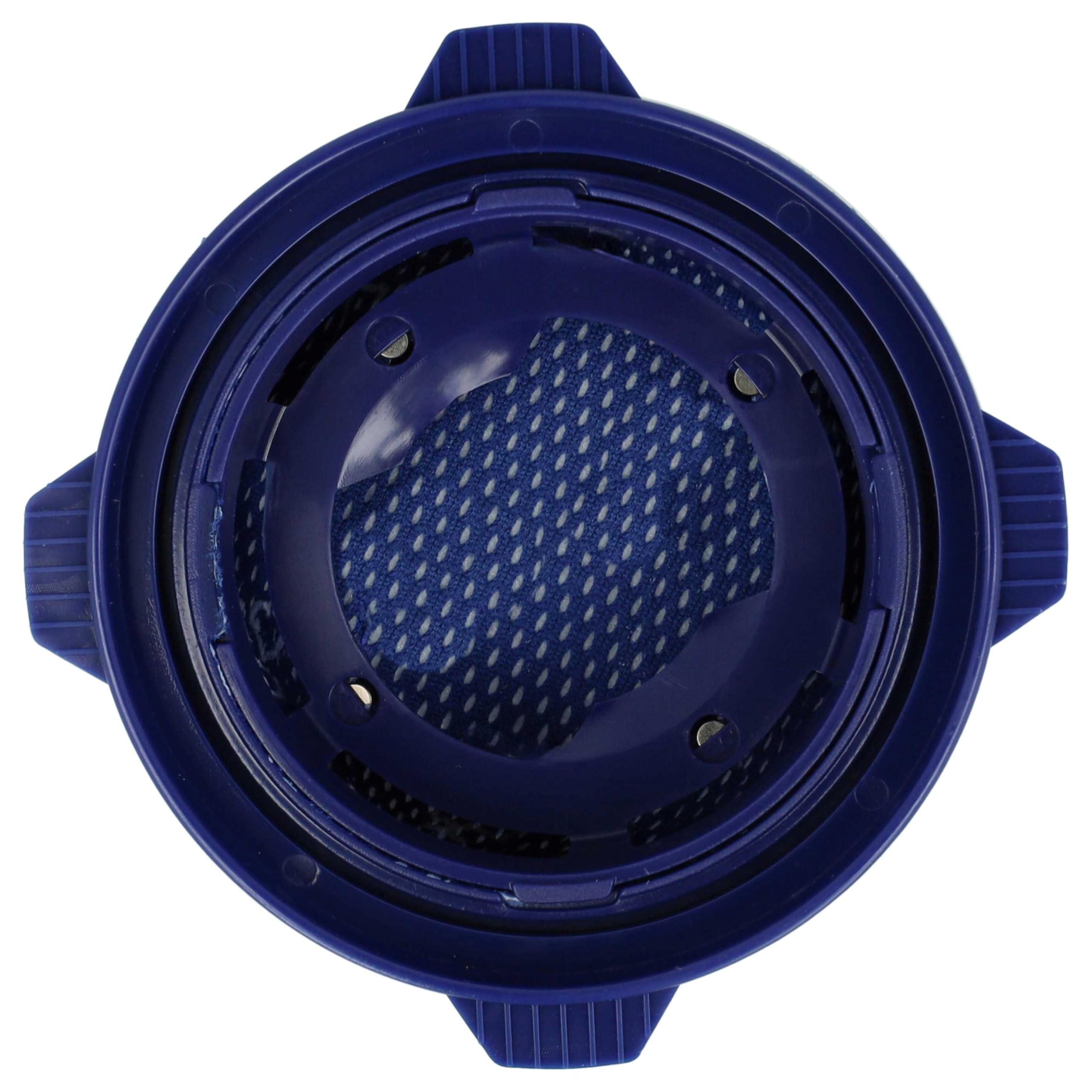 vhbw 5x Filtro compatible con Samsung VCASAE 90A, 90B aspiradora - Filtro de aire de salida, azul
