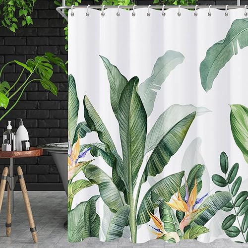 Miniatura 10 de Cortina de ducha azul marino para baño, juego de cortinas de ducha modernas geométricas abstractas azules, cortina de ducha cuadrada blanca,