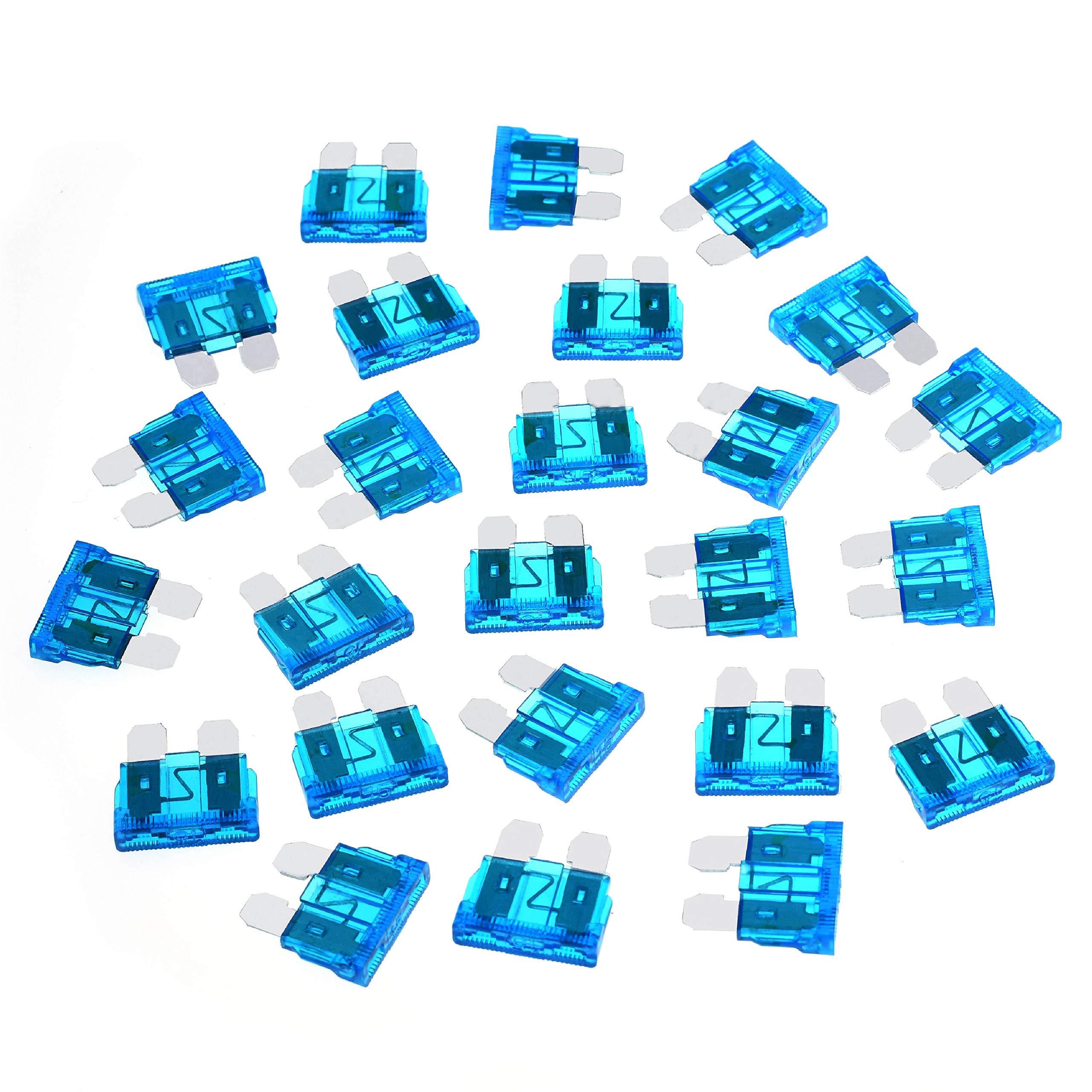Conext Link 15 Amp ATC Fuse, 25 Pack, Zinc Plated Blade