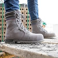 Vista 8 de Cat Footwear Botas de trabajo Echo impermeables con punta de acero para mujer