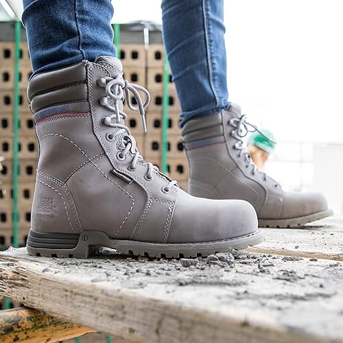 Miniatura 6 de Cat Footwear Botas de trabajo Echo impermeables con punta de acero para mujer
