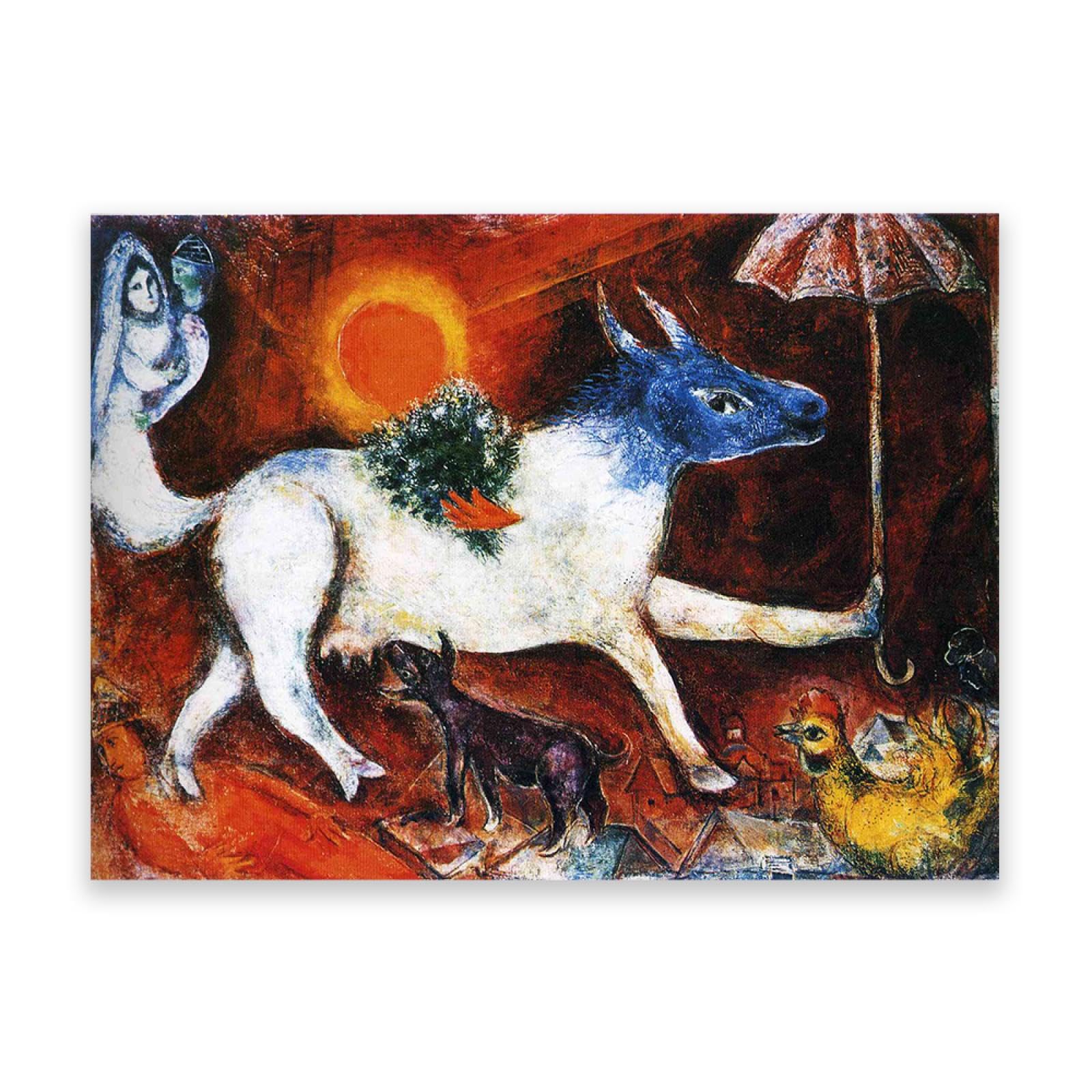 Impression sur Toile Marc Chagall Tableau Célèbre Haute Définition - 7