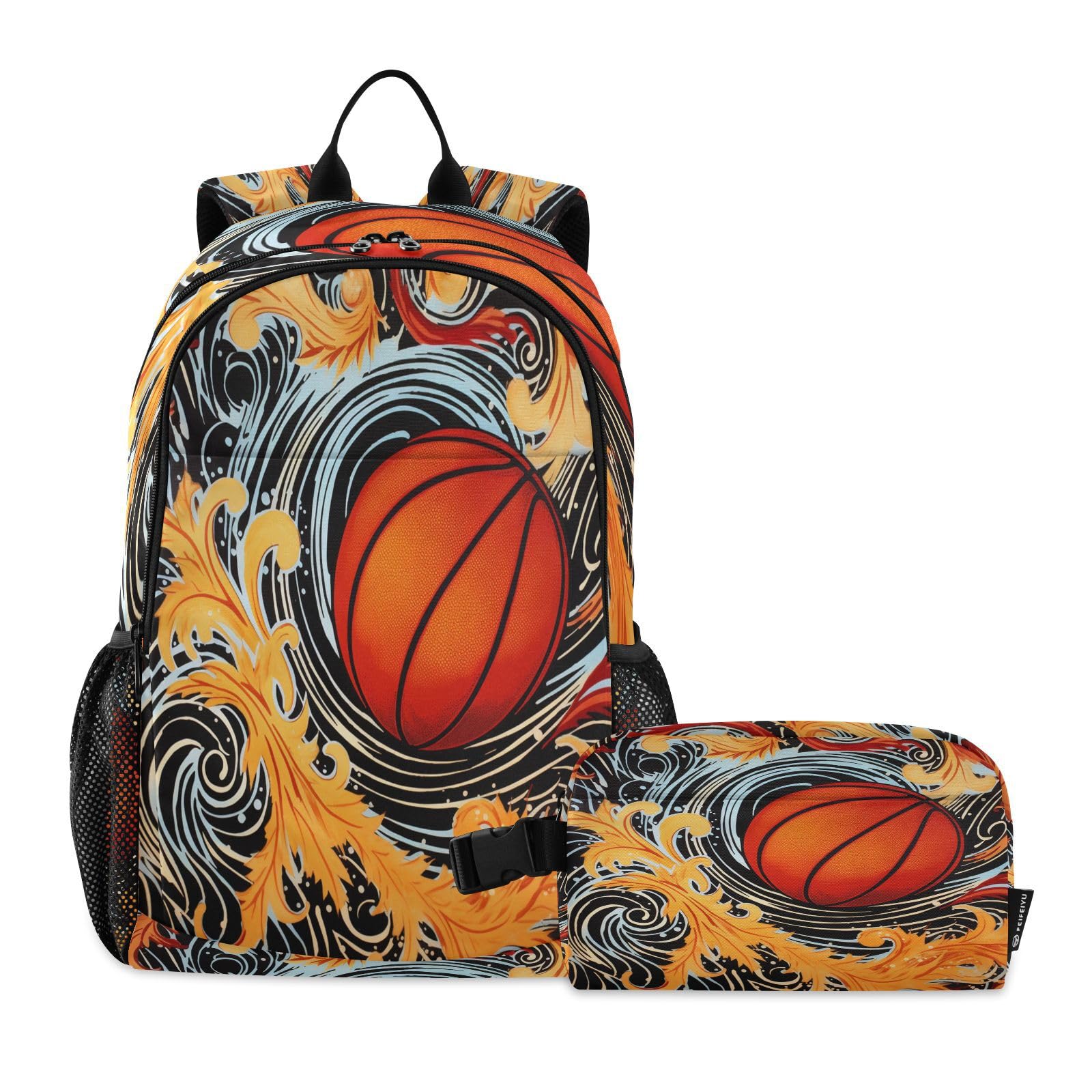 Sac à dos étudiant avec sac à lunch pour garçon pour transporter le repas - 8