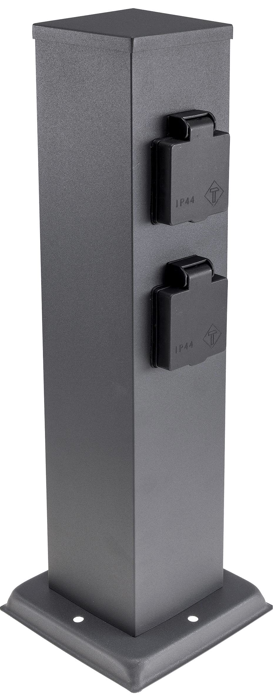 Steckdosensäule TRIXX 4-fach, anthrazit, IP44