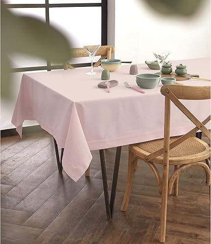 Miniatura 1 de Solino Home Dru - Mantel rectangular de lino y algodón, 60 x 144 pulgadas, lavable a máquina, para primavera, verano, interior, exterior, hecho a