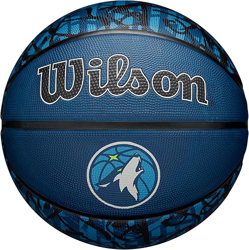 Miniatura 26 de Wilson NBA Team Balones de baloncesto con diseño de grafiti - Talla 7 - 29.5"