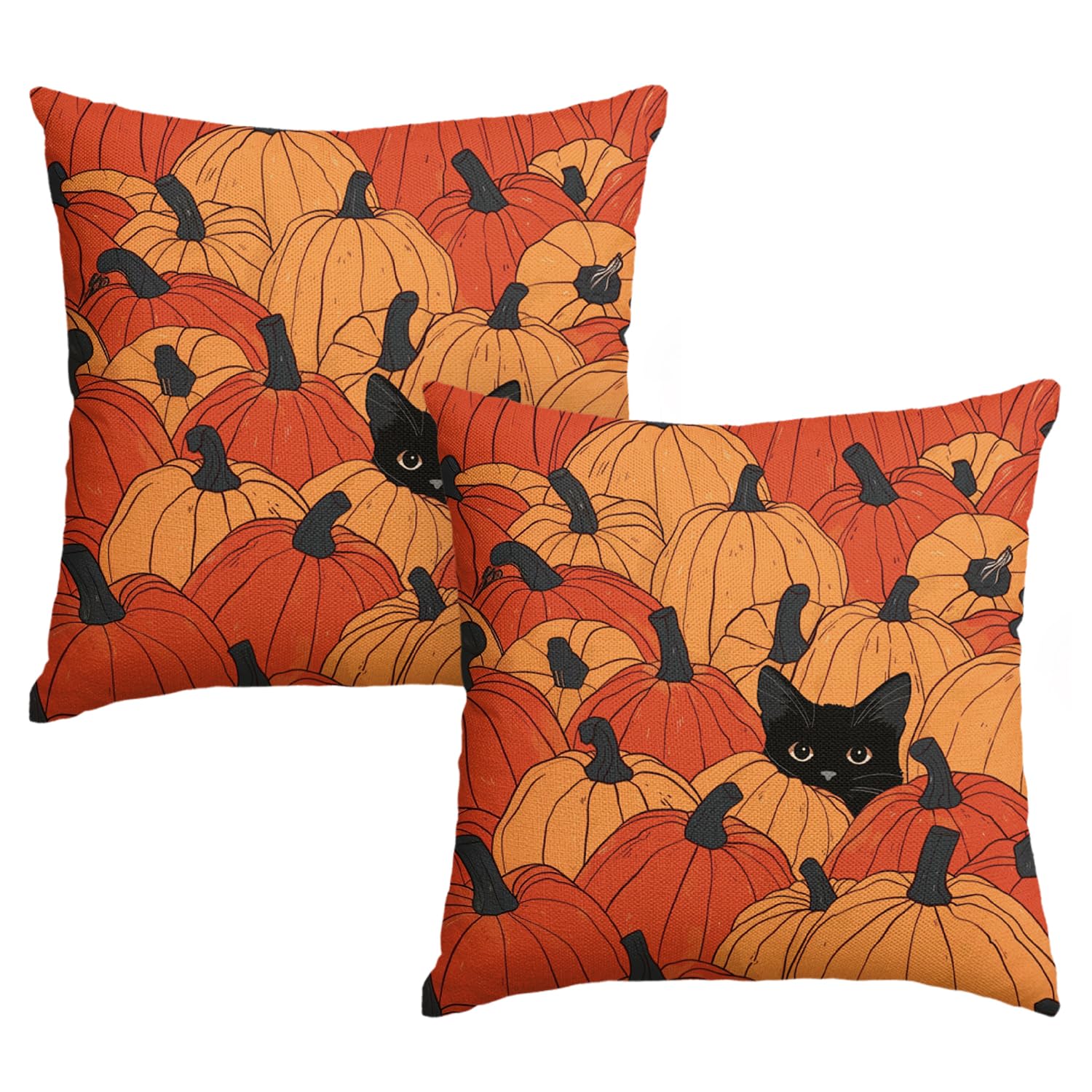 Housses de coussin automne pour relooker un canapé facilement