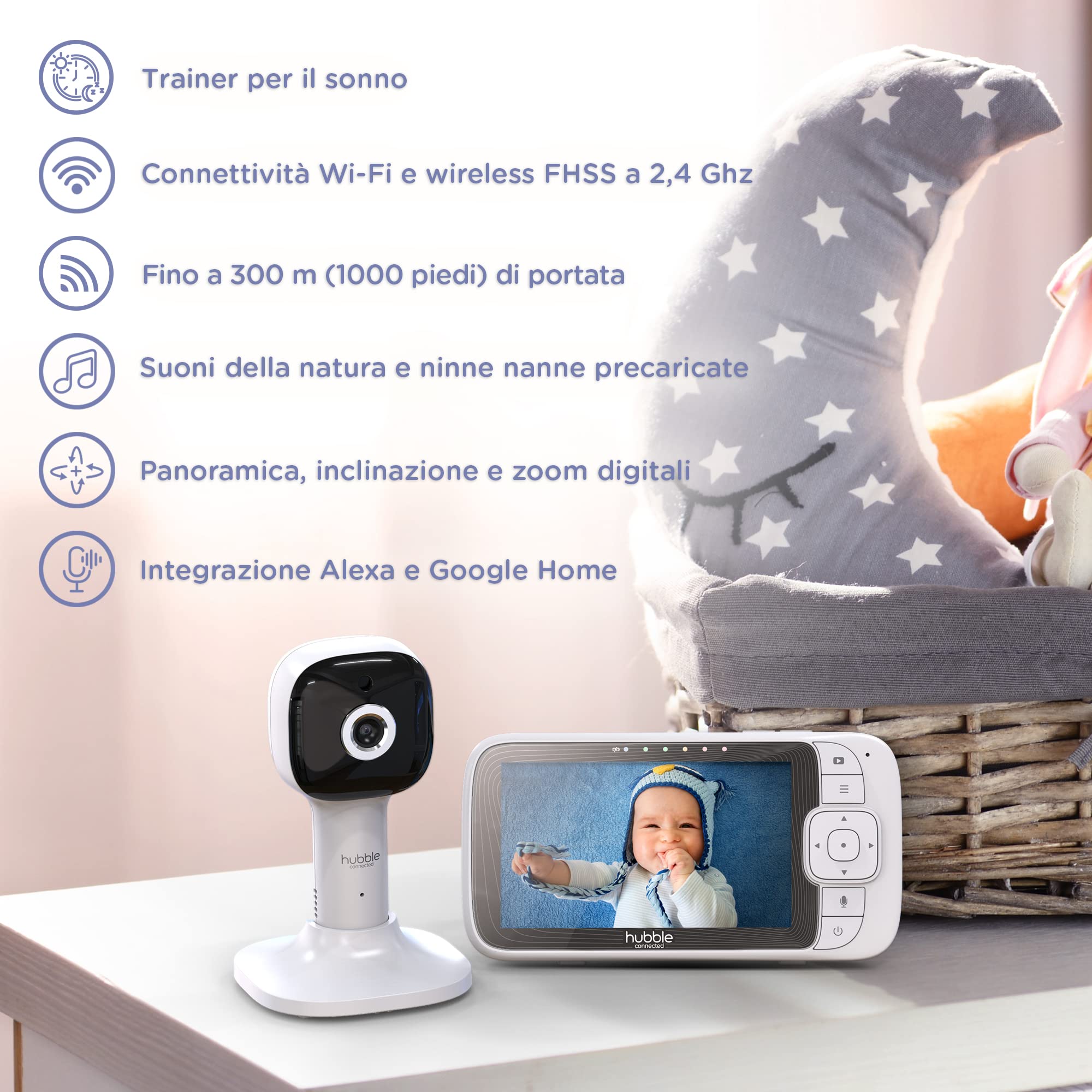 HUBBLE CONNECTED Monitory audio i Smart