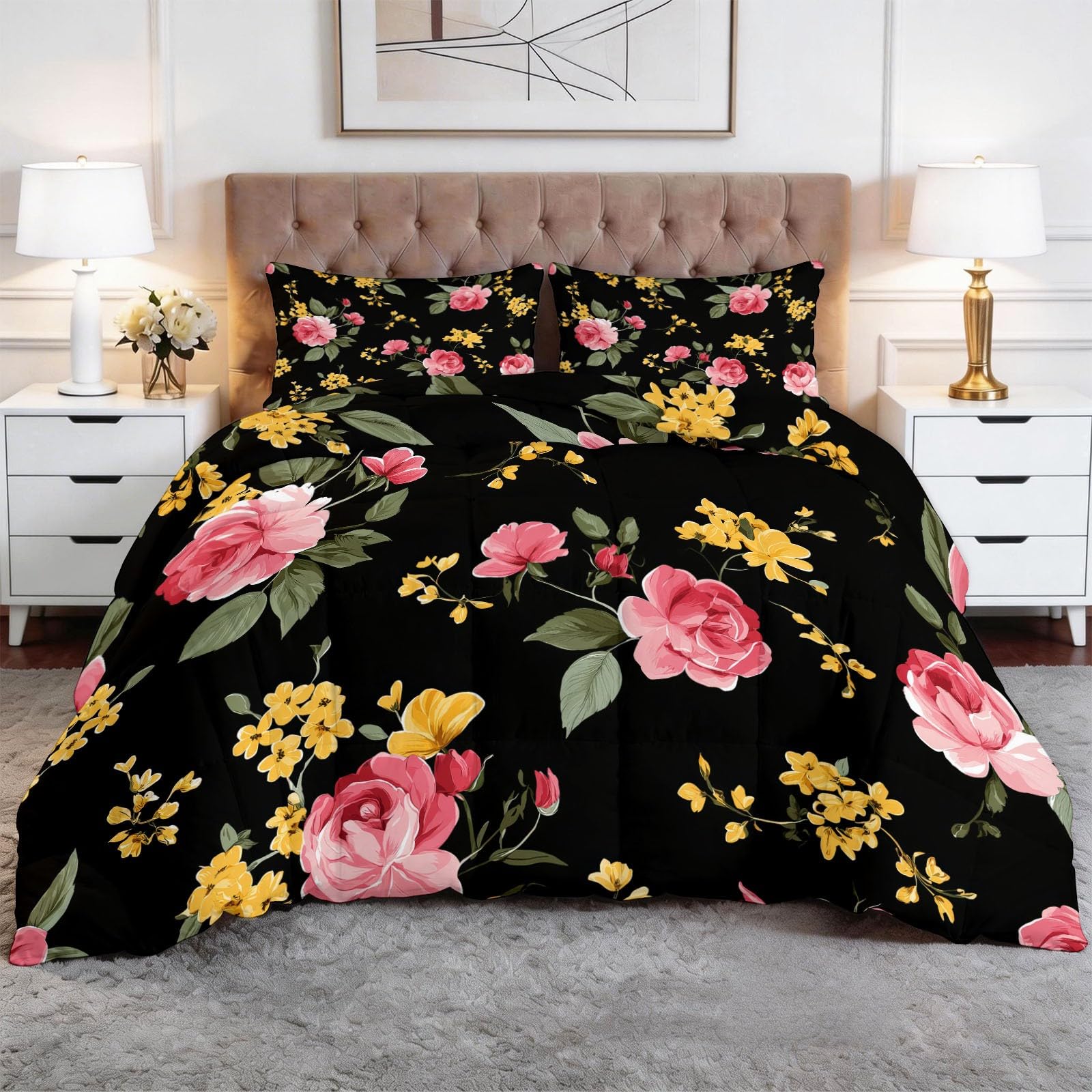 Couette anti acarien chaude et réversible 240x260 pour un sommeil sain