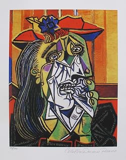 Pablo Picasso WEEPING WOMAN Estate Signed Limited Edition Small Giclee