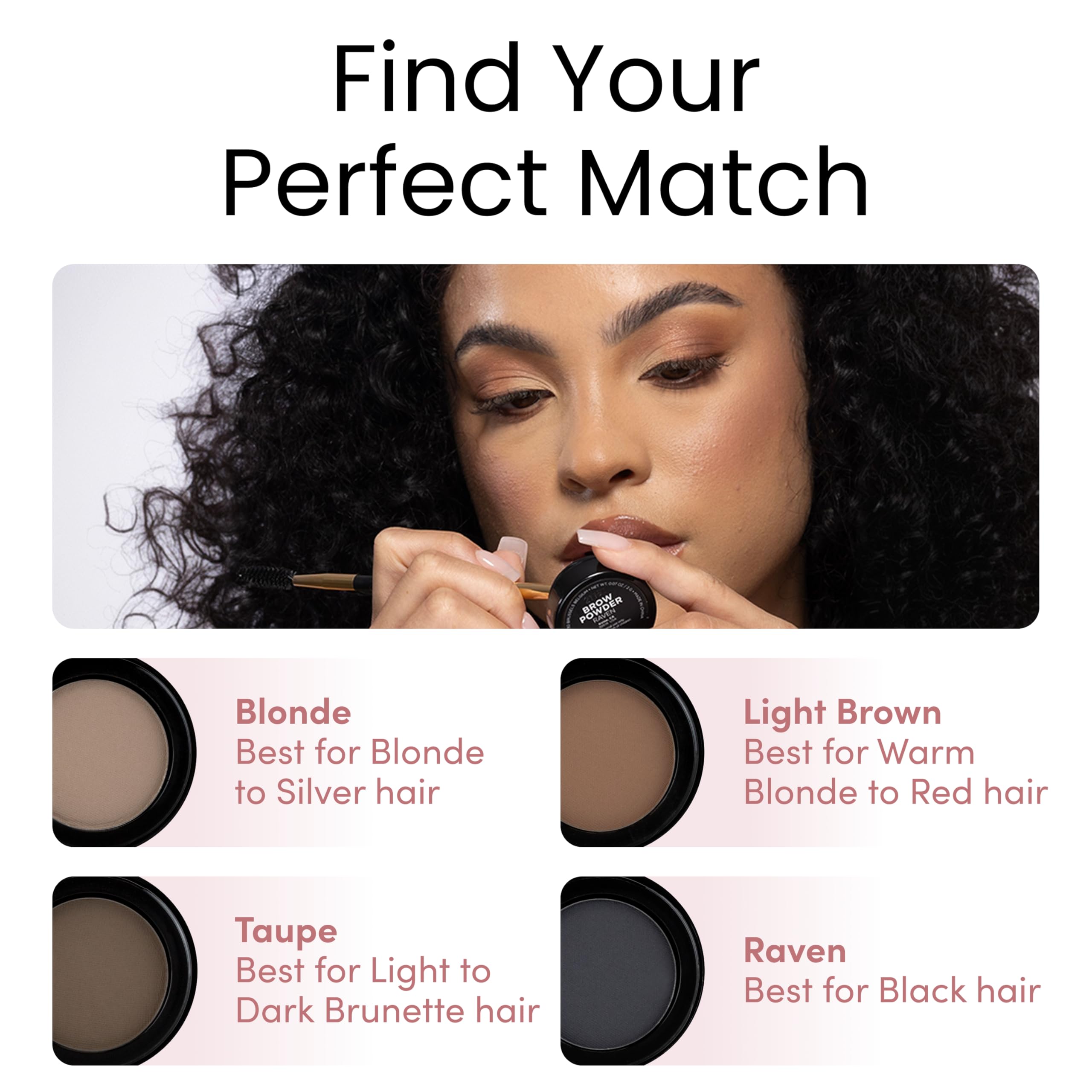 billion dollar brows Puder brwi - kolor brwi i usuwanie blond,