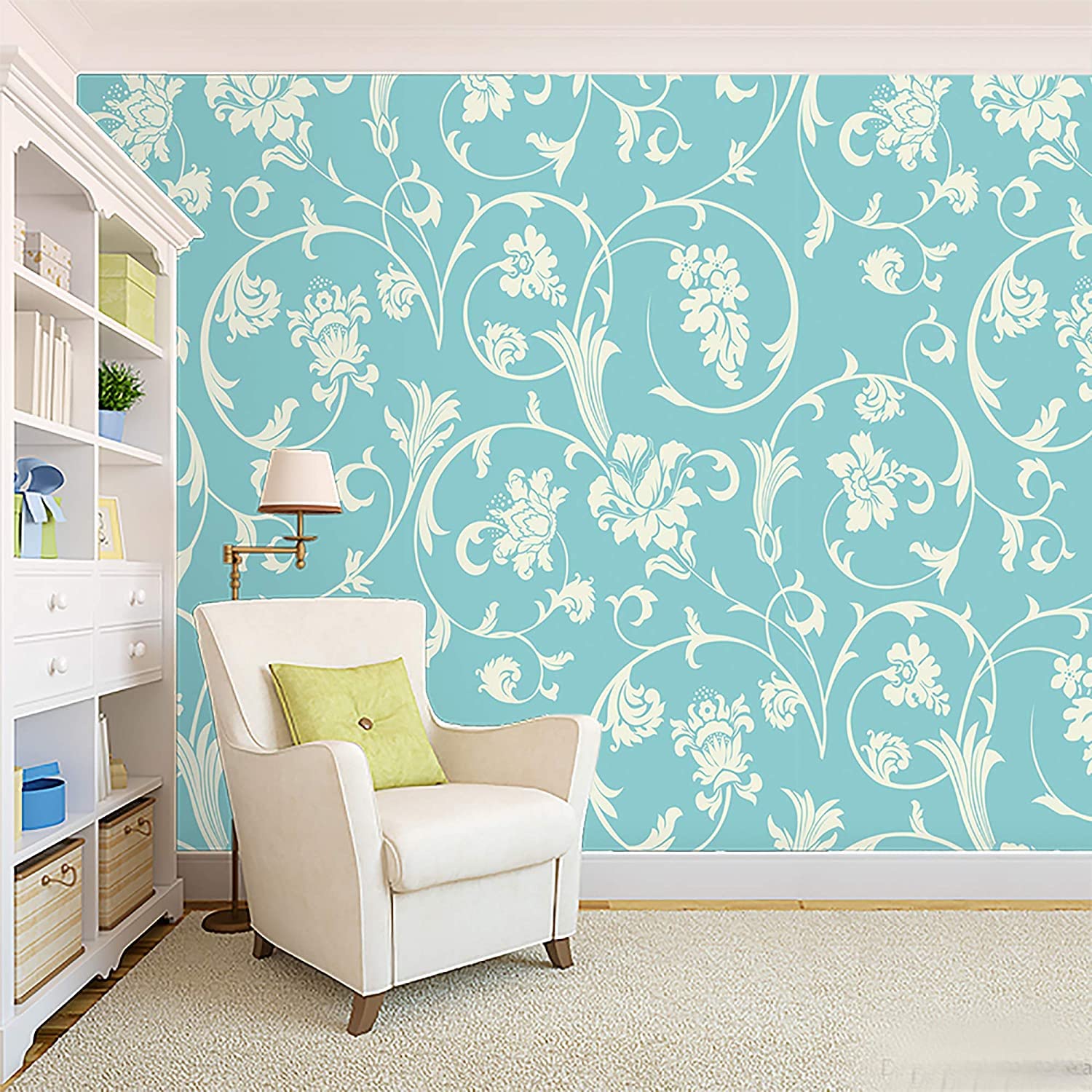 Decorative Design Self Adhesive Wallpaper Wall Sticker for Home Decor, Living Room, Bedroom, Hall, Kids Room, Play Room (PVC Vinyl, Water Proof)(DI 102) (16 X 90 INCH) (B09MTCQFH1) Amazon Price History, Amazon Price Tracker