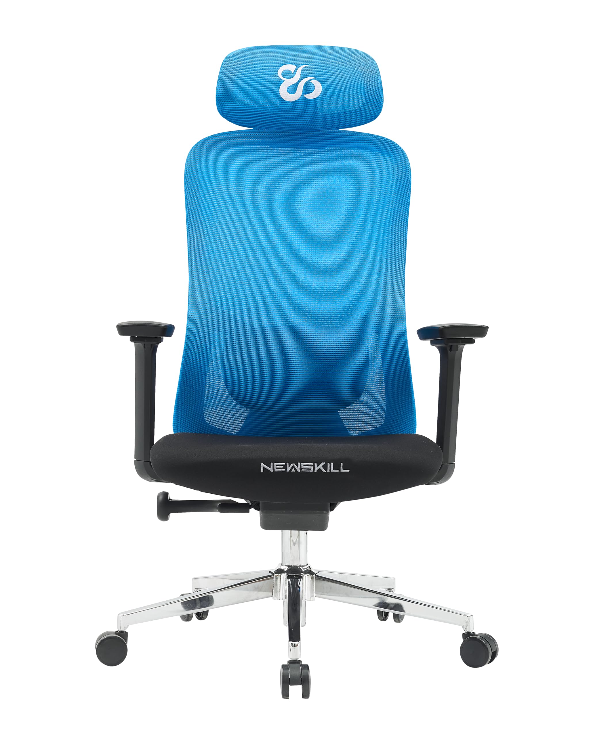 NEWSKILL Nue Silla Gaming Ergonómica Negro - Azul