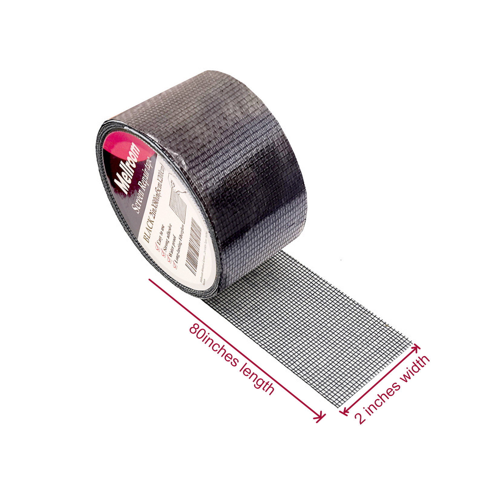FLYZZZ Window Screen Repair Patches Big, Screen Door Repair Kit,Self-Adhesive Screen Kit Suitable For Repairing Holes&Tears (10Pcs