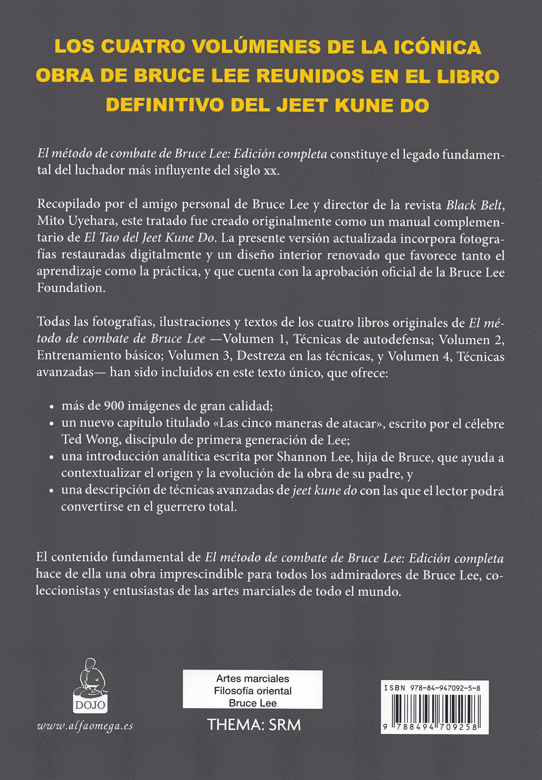 El método de combate de Bruce Lee: Edición completa