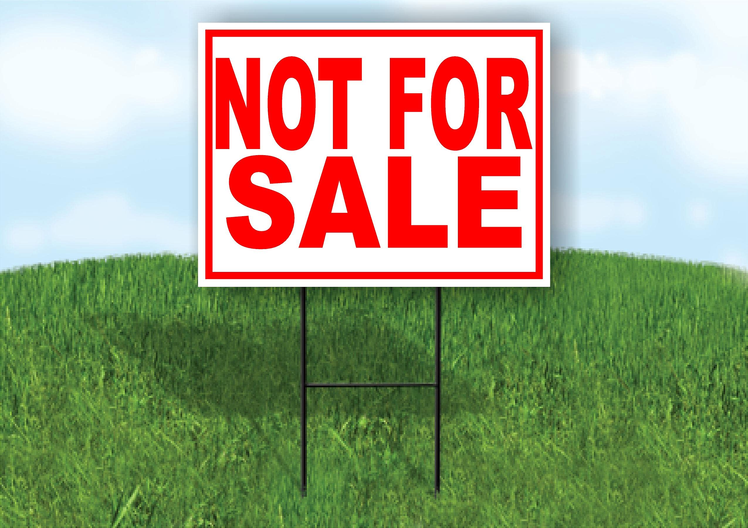 NOT FOR SALE Scale NOT FOR SALE Signs | RC PLATE SHOP main image 2