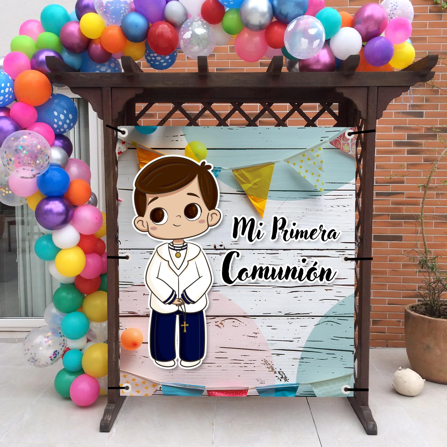 Pancarta Personalizada para Publicidad Exterior, lona resistente 300x100 cm | Con impresión nitida y resistente para dar máxima visibilidad a tu negocio, evento o promoción en espacios exteriores