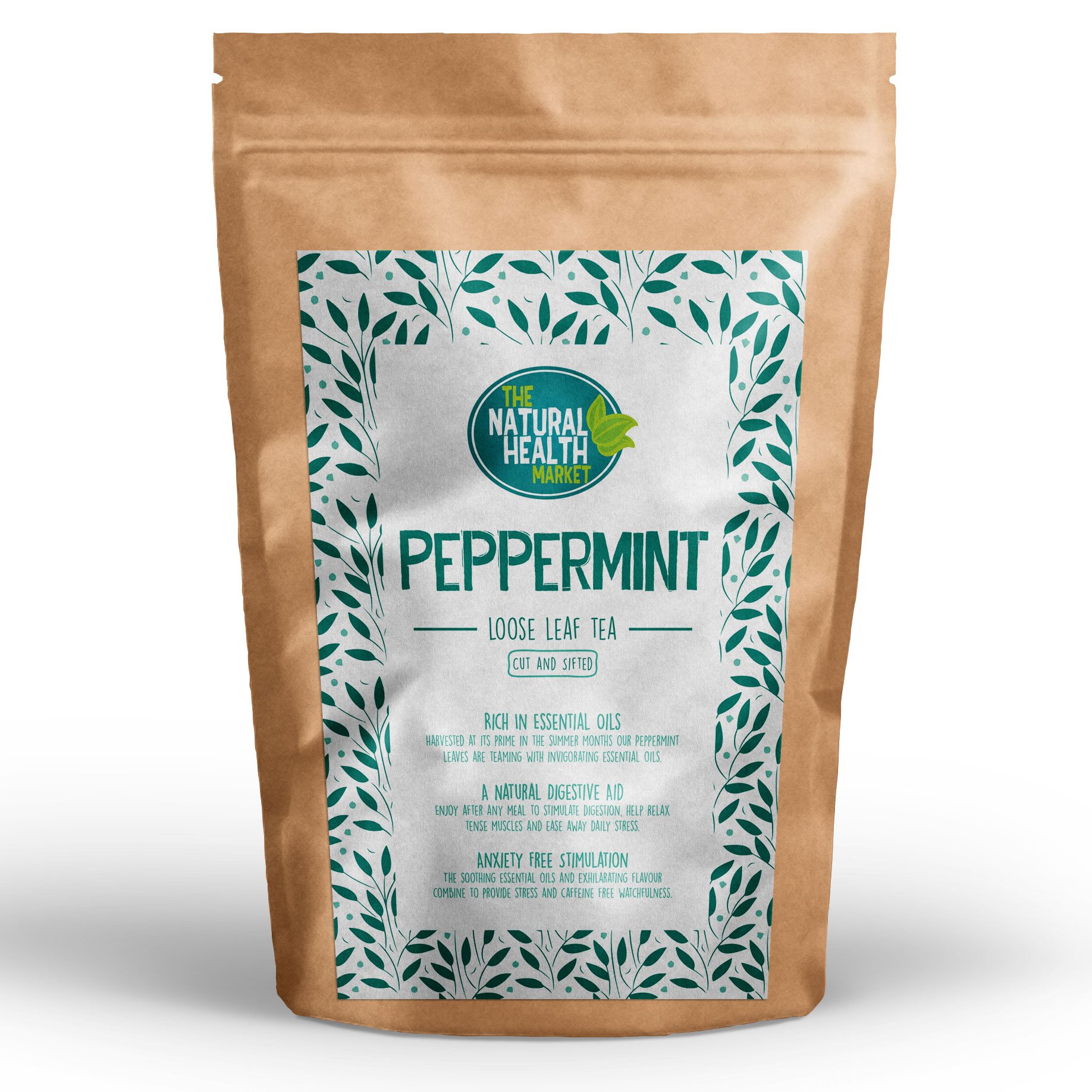 Organic Ginger Loose Leaf 200g | Soil Association Certified | Ginger Tea Organic | Made in UK | Vegan, Healthy Tea | Spiced Tea for Digestion | Climate Pledge Friendly By The Natural Health Market — view 14